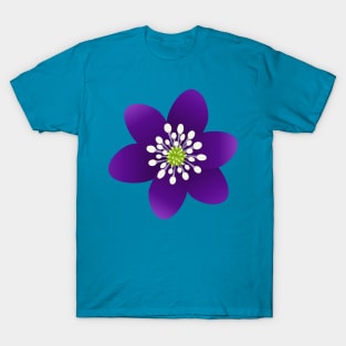 Purple flower T-Shirt